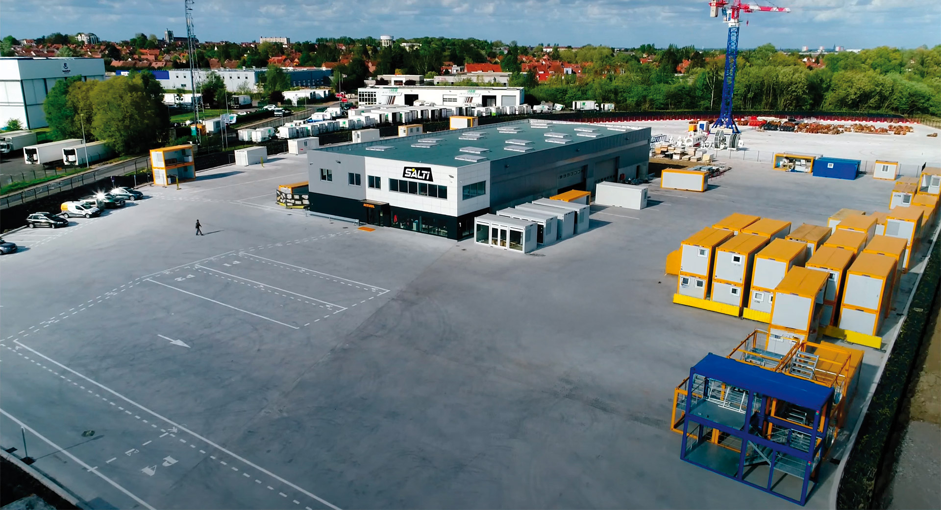 Salti Lomme 2018 Industrie Bâtiment d’activité Immeuble d’entreprise Immeuble industriel Bureau Maitrise d’œuvre Ingénierie Construction Rénovation Réhabilitation