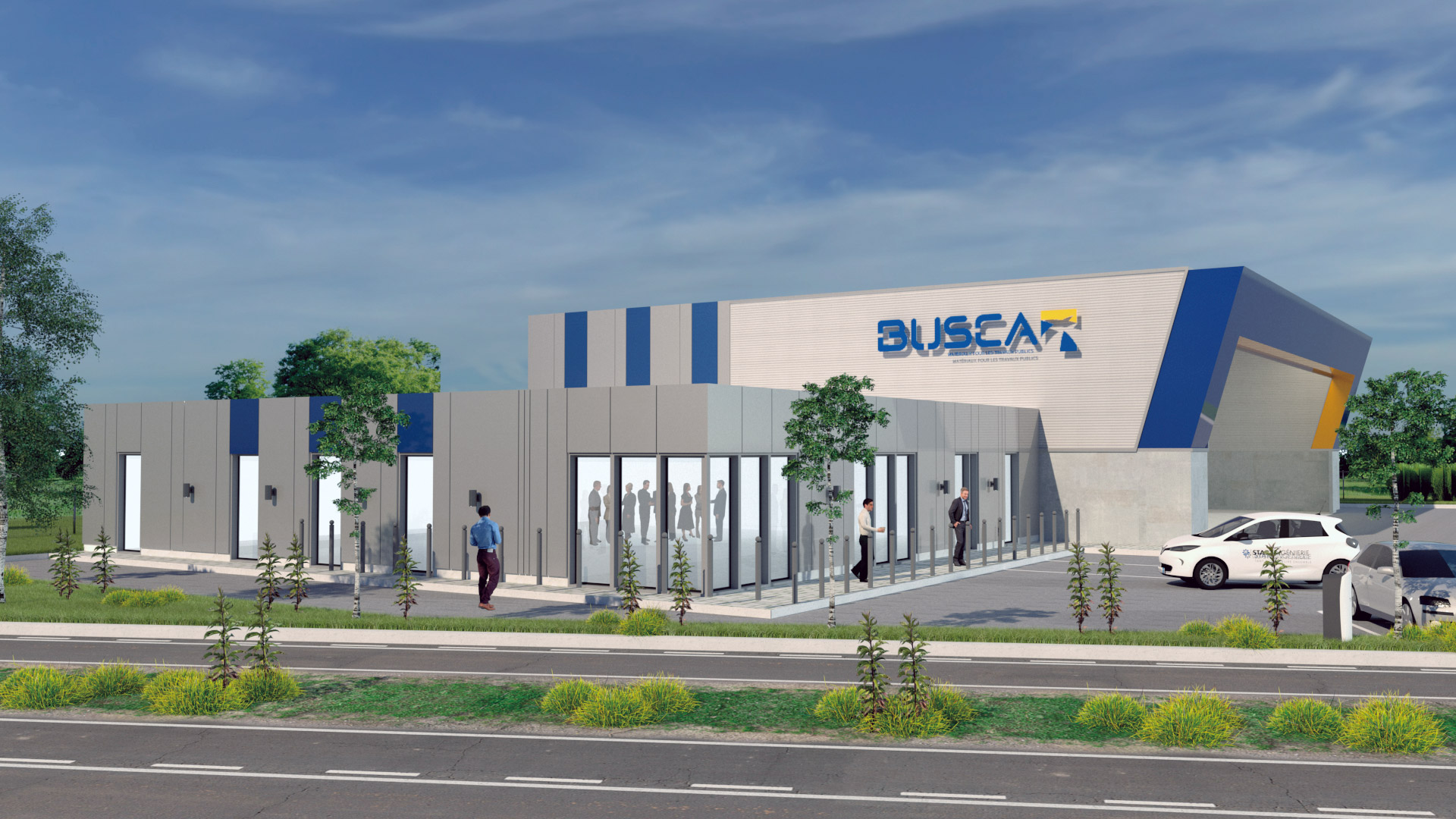 Busca Liévin 2023 Industrie Bâtiment d’activité Immeuble d’entreprise Immeuble industriel Bureau Maitrise d’œuvre Ingénierie Construction Rénovation Réhabilitation