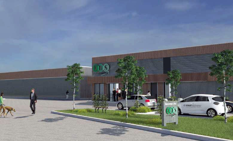 EDS Logistic Jeumont 2026 Industrie Bâtiment d’activité Immeuble d’entreprise Immeuble industriel Bureau Maitrise d’œuvre Ingénierie Construction Rénovation Réhabilitation