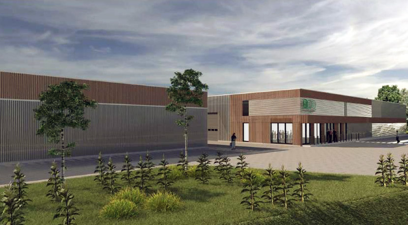 EDS Logistic Jeumont 2026 Industrie Bâtiment d’activité Immeuble d’entreprise Immeuble industriel Bureau Maitrise d’œuvre Ingénierie Construction Rénovation Réhabilitation