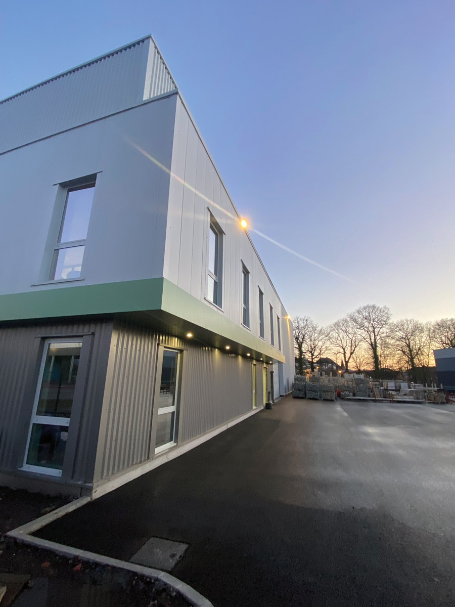 Duo Services Montigny-en-Ostrevent 2022 Logistique Bâtiment d’activité Immeuble d’entreprise Immeuble industriel Bureau Maitrise d’œuvre Ingénierie Construction Rénovation Réhabilitation