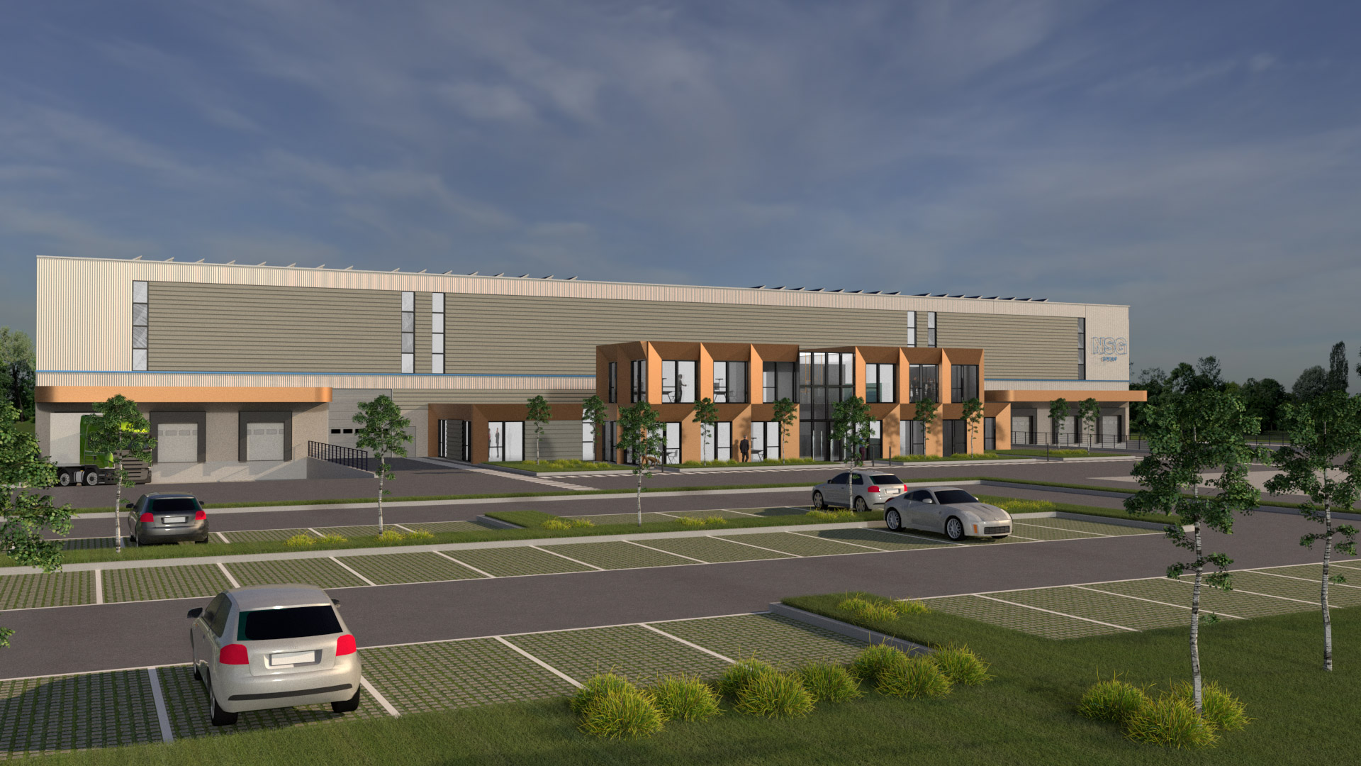 NSG Onnaing 2026 Industrie Bâtiment d’activité Immeuble d’entreprise Immeuble industriel Bureau Maitrise d’œuvre Ingénierie Construction Rénovation Réhabilitation