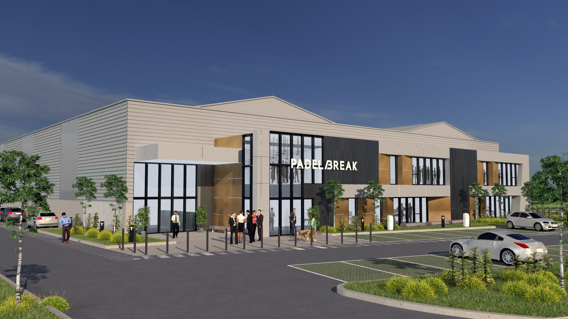 Padel Break Saint-Saulve 2026 Réhabilitation Industrie Logistique Bâtiment d’activité Immeuble d’entreprise Immeuble industriel Bureau Maitrise d’œuvre Ingénierie Construction Rénovation