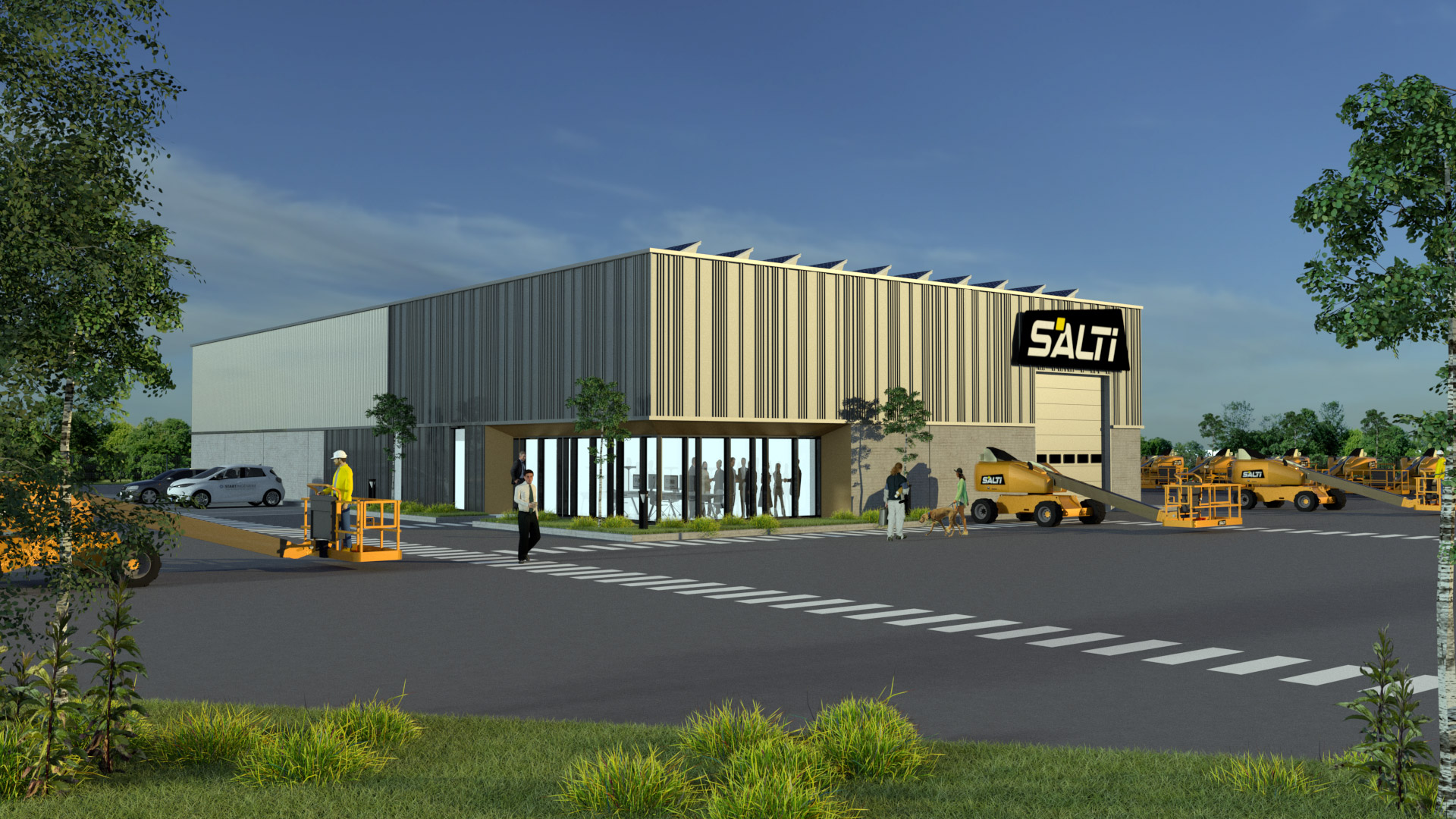 Salti Arques 2025 Industrie Bâtiment d’activité Immeuble d’entreprise Immeuble industriel Bureau Maitrise d’œuvre Ingénierie Construction Rénovation Réhabilitation