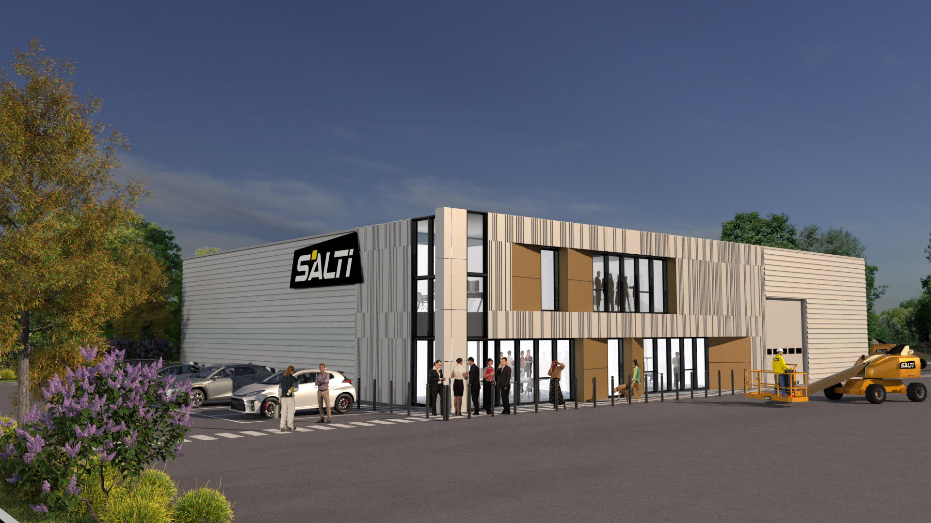 Salti Orléans Jean-de-la-ruelle 2026 Réhabilitation Industrie Logistique Bâtiment d’activité Immeuble d’entreprise Immeuble industriel Bureau Maitrise d’œuvre Ingénierie Construction Rénovation