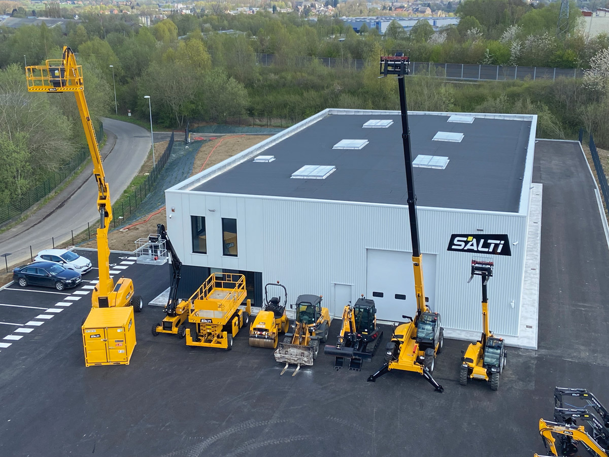 Salti Maubeuge 2022 Industrie Bâtiment d’activité Immeuble d’entreprise Immeuble industriel Bureau Maitrise d’œuvre Ingénierie Construction Rénovation Réhabilitation