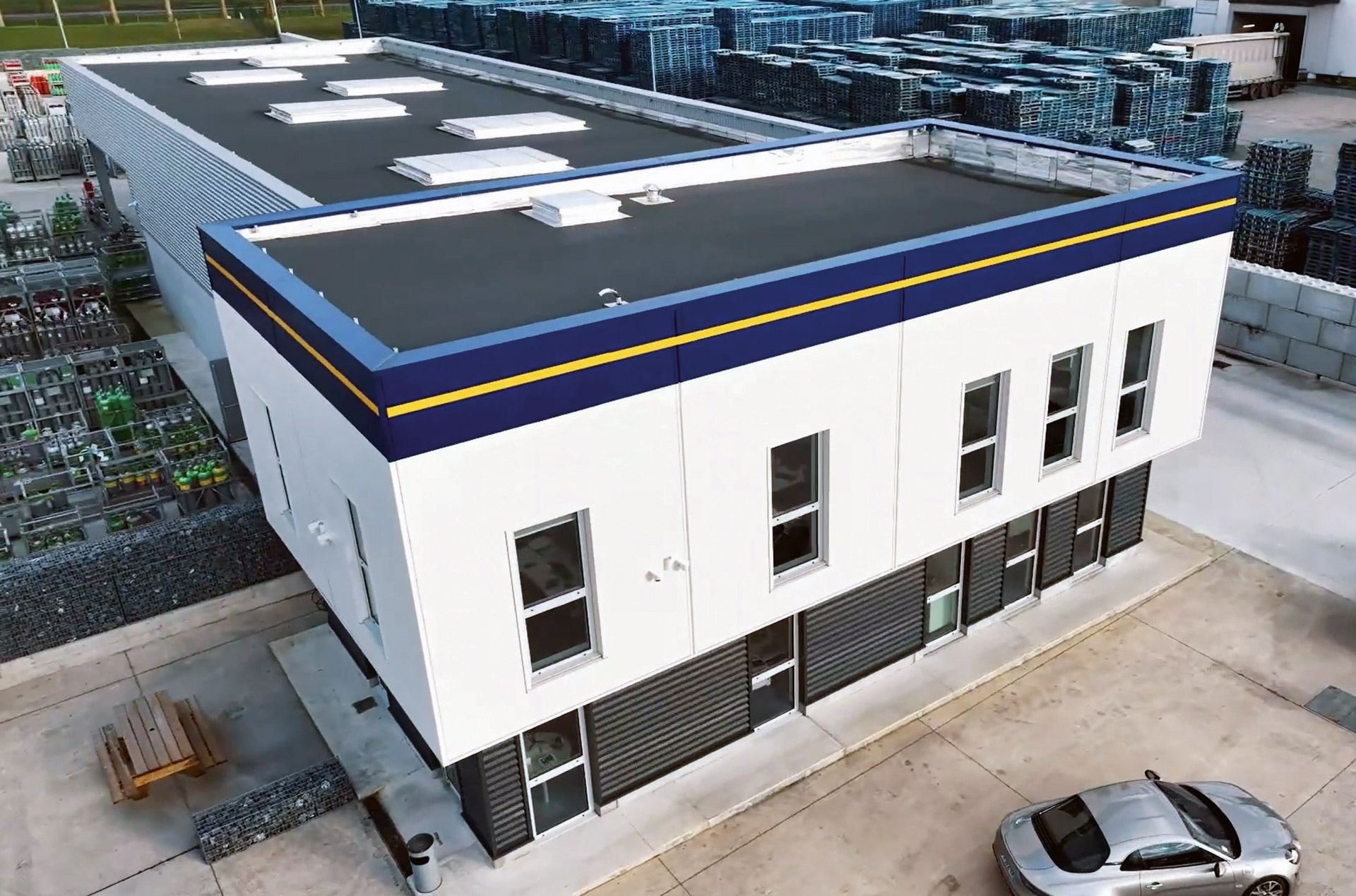 SCI Jeu de paume Lagny-le-Sec 2021 Industrie Bâtiment d’activité Immeuble d’entreprise Immeuble industriel Bureau Maitrise d’œuvre Ingénierie Construction Rénovation Réhabilitation