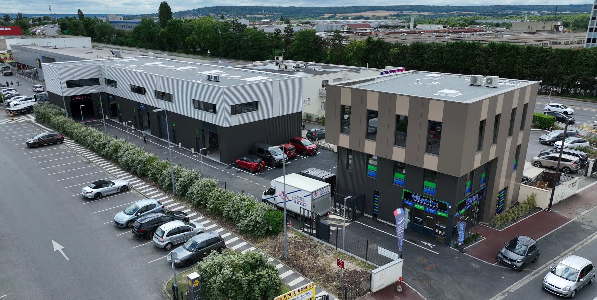 conflans sainte honorine SCI AMBASSADEUR Retail, cellules commerciale, cellules activités, bâtiment d'actiivté