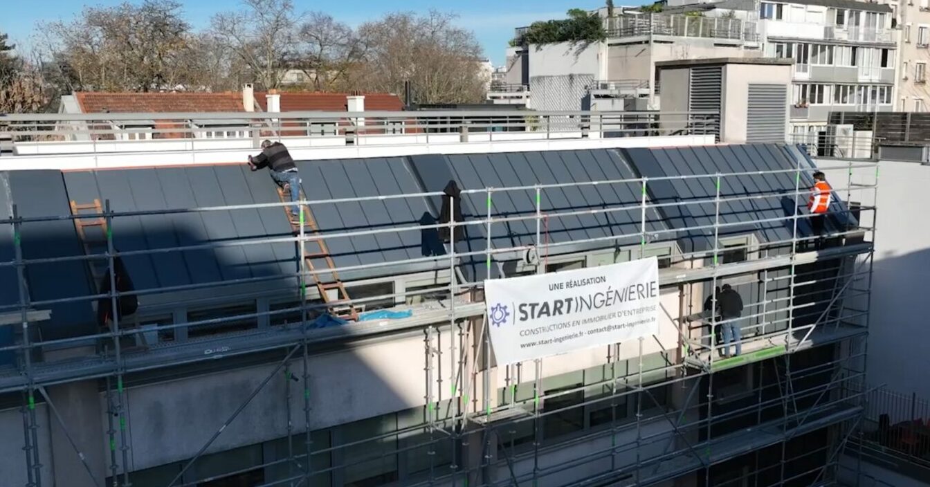 Rénovation d'un bâtiment de bureaux